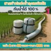 (3)สายผ้าท่อส่งน้ำถุงลมนิรภัยเนื้อผ้าเหนียวแน่นไม่ฉีกขาดง่ายไม่รั่วไม่ซึม หน้า 4  แบ่งจำหน่ายม้วนหนึ่งยาว 50,70,100,120,150,200 เมตร)