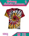 เสื้อมัดย้อมผ้าCotton100%  size M-M-L-XL-Xl-2XL-2Xl-3XL