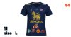AA -11)เสื้อผ้าไมโครพิมพ์ลายเสื้อยืดคอกลมบางเบาบายอากาศได้ดี