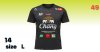 AA-1)เสื้อยืดคอกลมพิมพ์ลายผ้าไมโครบางเบาบางอากาศได้ดี
