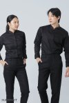 เสื้อพนักงานเสิร์ฟ คอจีน แขนยาว