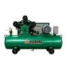 ปั๊มลมลูกสูบฟูเช็ง FUSHENG ขนาด 10 แรงม้า รุ่น TA100-500 ไฟฟ้า 380V ถังลม 500 ลิตร
