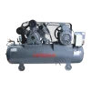 ปั๊มลมลูกสูบ HITACHI ใช้น้ำมัน ขนาด 10 แรงม้า รุ่น 7.5P-9.5V5A ไฟฟ้า 380V ถังลม 230 ลิตร