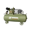 ปั๊มลมลูกสูบแรงดันสูง SWAN Two-Stage ขนาด 3 แรงม้า รุ่น HVP-203 ไฟฟ้า 220V/380V ถังลม 237 ลิตร