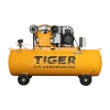 ปั๊มลมลูกสูบ TIGER ขนาด 5 แรงม้า รุ่น TGA25-340 ไฟฟ้า 380V ถังลม 340 ลิตร