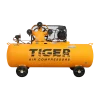 ปั๊มลมลูกสูบ TIGER ขนาด 3 แรงม้า รุ่น TGA33-270 ไฟฟ้า 220V ถังลม 270 ลิตร