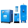 ปั๊มลมสกรู VATA รุ่น ZV37e ครบชุด ขนาด 50HP (37Kw) ปั๊มสกรู ครบชุด พร้อมใช้งาน