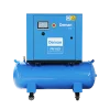 ปั๊มลมสกรู VATA รุ่น ZV4e ขนาด 5.5HP ระบบ Inverter ประหยัดพลังงาน เสียงเงียบ มาพร้อมถังลม ราคาพิเศษ