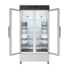 MC-5L756 700L Large Capacity Lab refrigerator with Two Glass Door