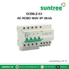 SUNTREE / SCB8LE-63 AC RCBO 400V 4P 30mA