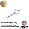 ASP Pentagon Handcuff Key