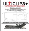 คลิป Ulticlip รุ่น 3+ ความยาว 3.5 นิ้ว