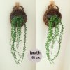 ต้นไม้เลื้อยปลอมประดิษฐ์ตะกร้าสาน Artificial climbing plant in woven basket