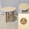 โต๊ะกลมขนาดเล็ก โต๊ะวางของ สูง 30 ซม. Small round table
