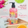 18077  มิกซ์ฟรุ๊ต สตอเบอร์รี่  แอนด์ ยีสถ์ ไวเทนนิ่ง บอดี้เซรั่ม mixfruit strawberry & yeast whitening body serum