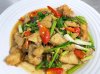 ข้าวผัดขึ้นฉ่ายปลากระพง