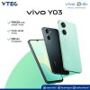 vivo Y03 (4+64GB / 4+128GB) จอใหญ่ รีเฟรชเรท 90 Hz  แบต 5000 mAh ชาร์จเร็ว 15W