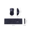 OKER WIRED KEYBOARD MOUSE SET FOR OFFICE KM-999