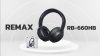 REMAX Headphone BT RB-660HB (Black)