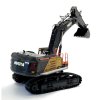 รถแม็คโคร Huina 1592 22 Channel 1/14 2.4Ghz Rc ขนาดใหญ่ Excavator (2026 Model)