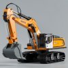 รถแม็คโคร Huina 1599 เหล็กทั้งคัน 2.4GHz 2023 Excavator 24CH 1:14 ระบบเซอร์โว