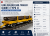 รถพ่วงขนส่งรางเชื่อมยาว (LWRT) Type II แบบมาตรฐาน