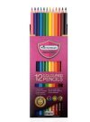 สีไม้ยาว12สี MasterArt บรรจุ12ชิ้น/แพ็ค ราคา49บาท/ชิ้น