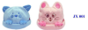 JX-001หมวกกลมหน้ากระต่าย-หน้าแมว 12ชิ้น/แพ็ค ราคา99บาท