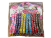 HD-18246#ปลอกคอสัตว์เลี้ยง 1 cm. คละสี 12ชิ้น/แพ็ค ราคา10บาท