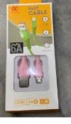 A040-83#สายชาจต์ไอที 144 12ชิ้น/แพ็ค ราคา20บาท
