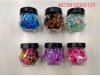 ยางรัดผมกระปุกเพชรคละสี-กลาง M บรรจุ12ชิ้น/แพ็ค ราคา15บาท/ชิ้น