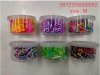 ยางกระปุกใสคละสี-กลาง M บรรจุ12ชิ้น/แพ็ค ราคา15บาท/ชิ้น