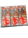 PL-7605#กรรไกร 8.5 นิ้ว 12ชิ้น /แพ็ค ราคา20บาท