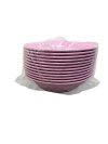 C8#ชามปากบานสีฃมพู 8" 12ใบ /โหล ราคา 10 บาท