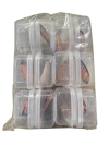 No.216#กล่องถนอมอาหารเหลี่ยมจิ๋ว 12ชิ้น /โหล ราคา 10 บาท