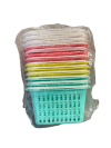 A-140#ตะกร้าหูหิ้ว 12ชิ้น /โหล ราคา10 บาท