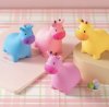 B2445#ตุ๊กตามือบีบรูปยีราฟ 12ชิ้น /โหล ราคา 10 บาท