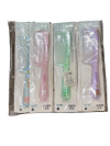 86173#หวีสีหวาน คละแบบ 12ชิ้น/แพ็ค ราคา 15 บาท