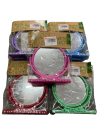 FSM1-15#กระจกตั้งโต๊ะกลมเล็กสีหวานทึบใหม่ 12ชิ้น /โหล ราคา 15 บาท