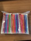 ปากกาหมึกน้ำมันOGO5แฟนซี,แดง1*5 บรรจุ12ชิ้น/แพ็ค ราคา20บาท/ชิ้น