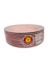 จานลึก 8 นิ้ว สีชมพู 12ชิ้น / โหล ราคา 15 บาท