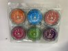 JA-1011#นาฬิกาปลุกทรงกระดิ่ง แพ็ค 6 ชิ้น  ราคา 29 บาท