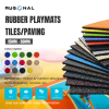 Rubber Flooring Playmats Tiles/Paving