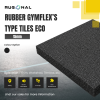 Rubber Flooring Gymflex's Type Tiles Eco