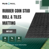 Rubber coin Stud roll & tiles matting
