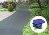 Full type rubber jogging Track Incast