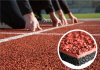 Rubber Sandwich Running Track Incast