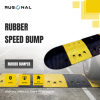Rubber speed bump