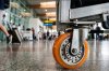 Polyurethane Rubber for Airport Trolley Wheels Polyurethane Rubber for Airport Trolley Wheels
