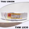 สายไฟ IEC01(THW)1x35 sq.mm Thai Union ยาว100เมตร